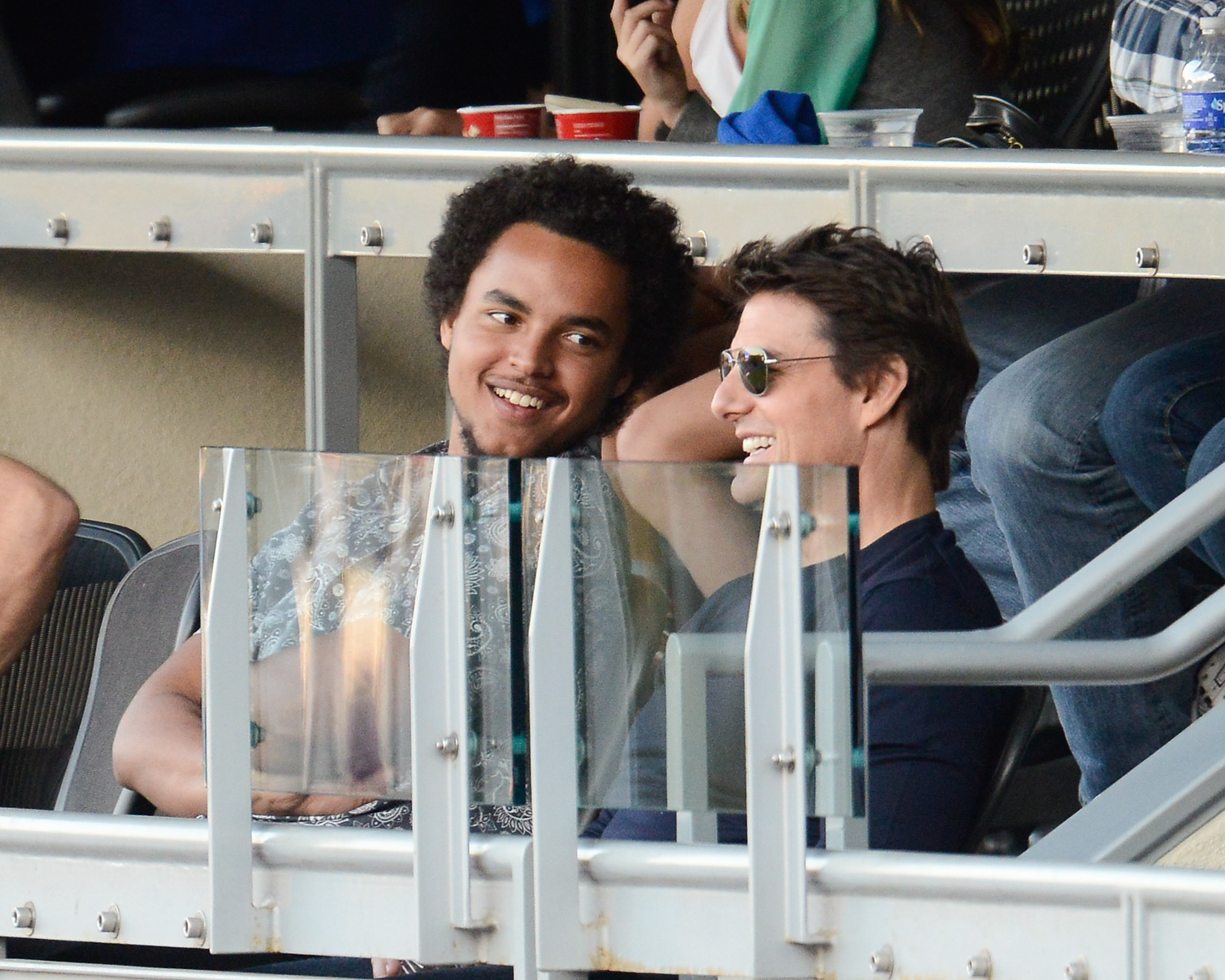 Tom Cruise and Connor in Los Angeles in 2013 | Source: Getty Images