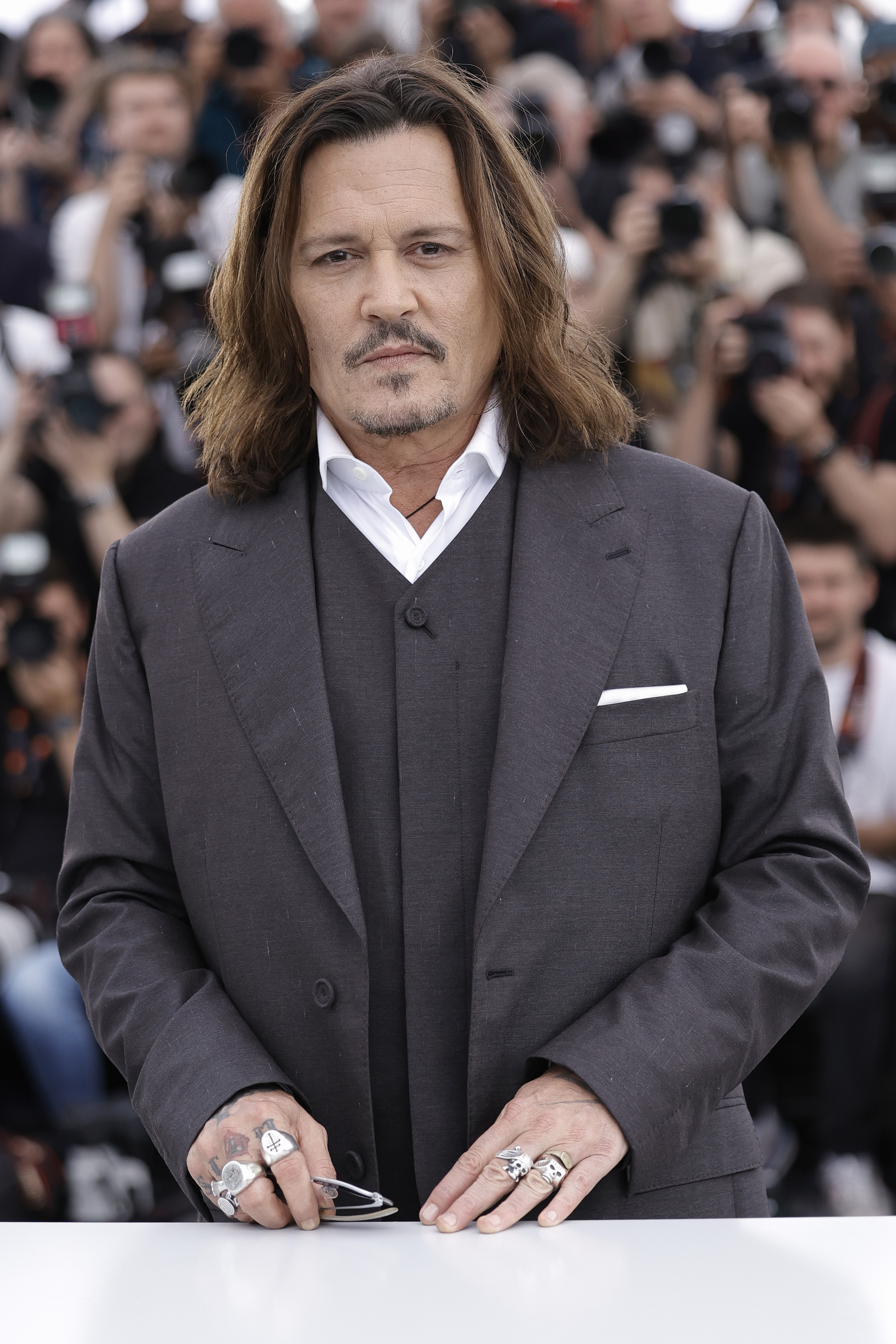 Johnny Depp in Cannes, France on May 17, 2023 | Source: Getty Images