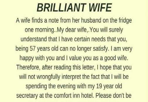 Brilliant Wife