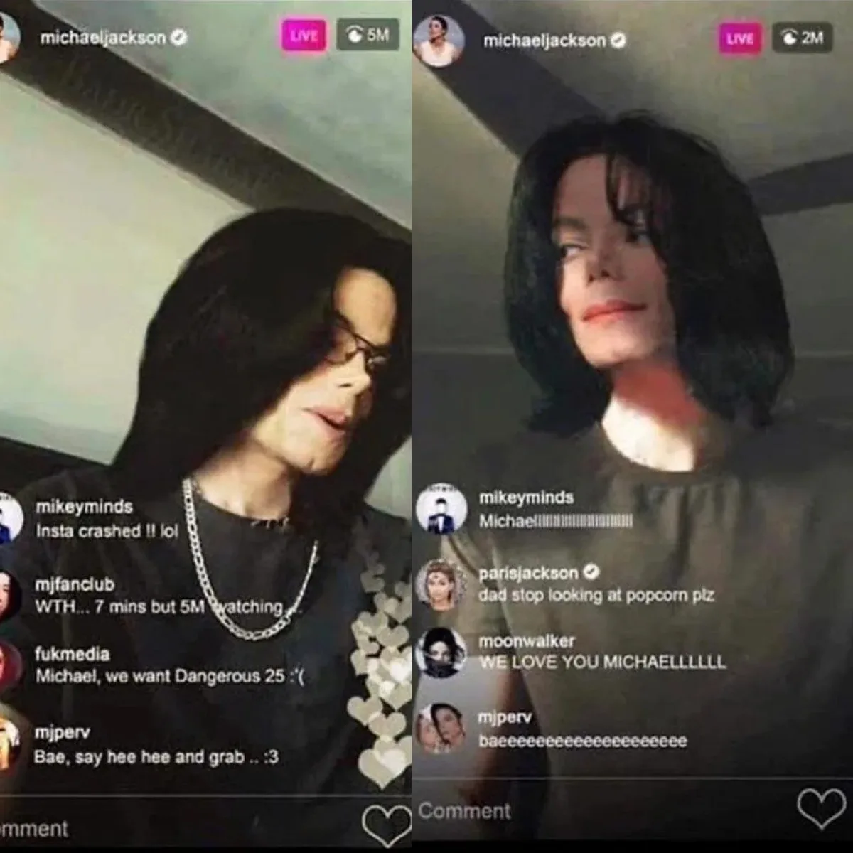 ”Instagram Crashes As Late Micheal Jackson Goes Live On Official Page”