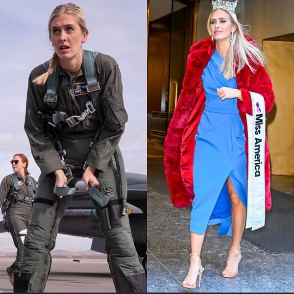 Miss America, Air Force Pilot explains how she wants to use fame for service