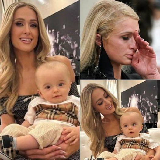 Paris Hilton lashes out at mean online comments about son’s head: “He just has a large brain”