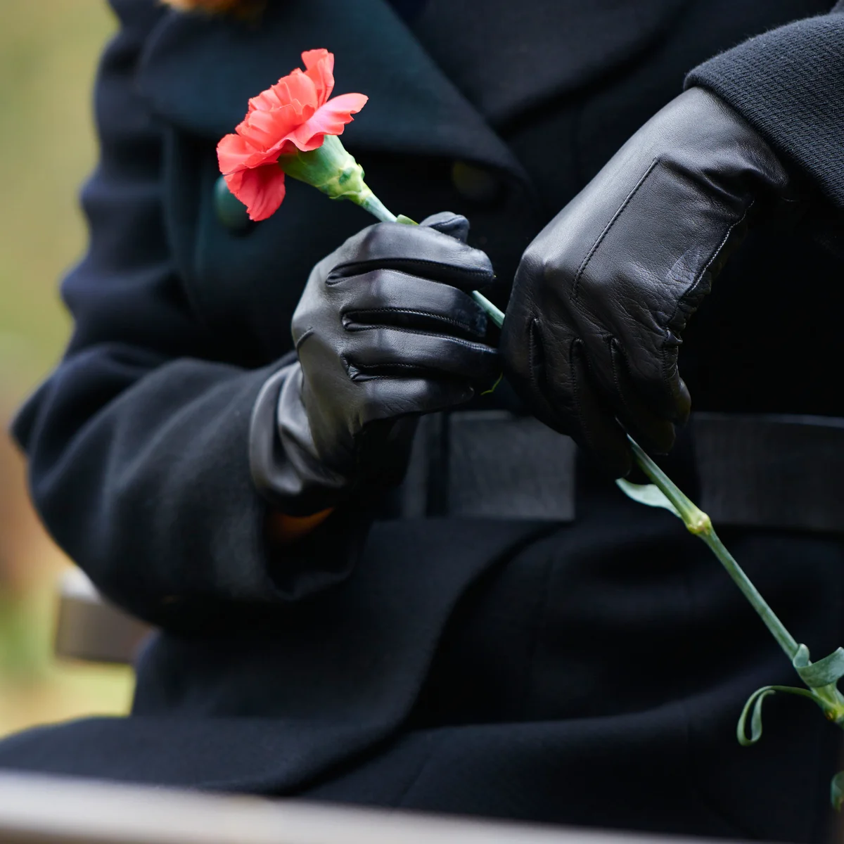 A young widow came to her husband’s grave every week to water it.