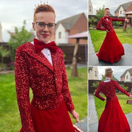 Korben White’s unapologetic prom style inspires a nation to break down barriers.