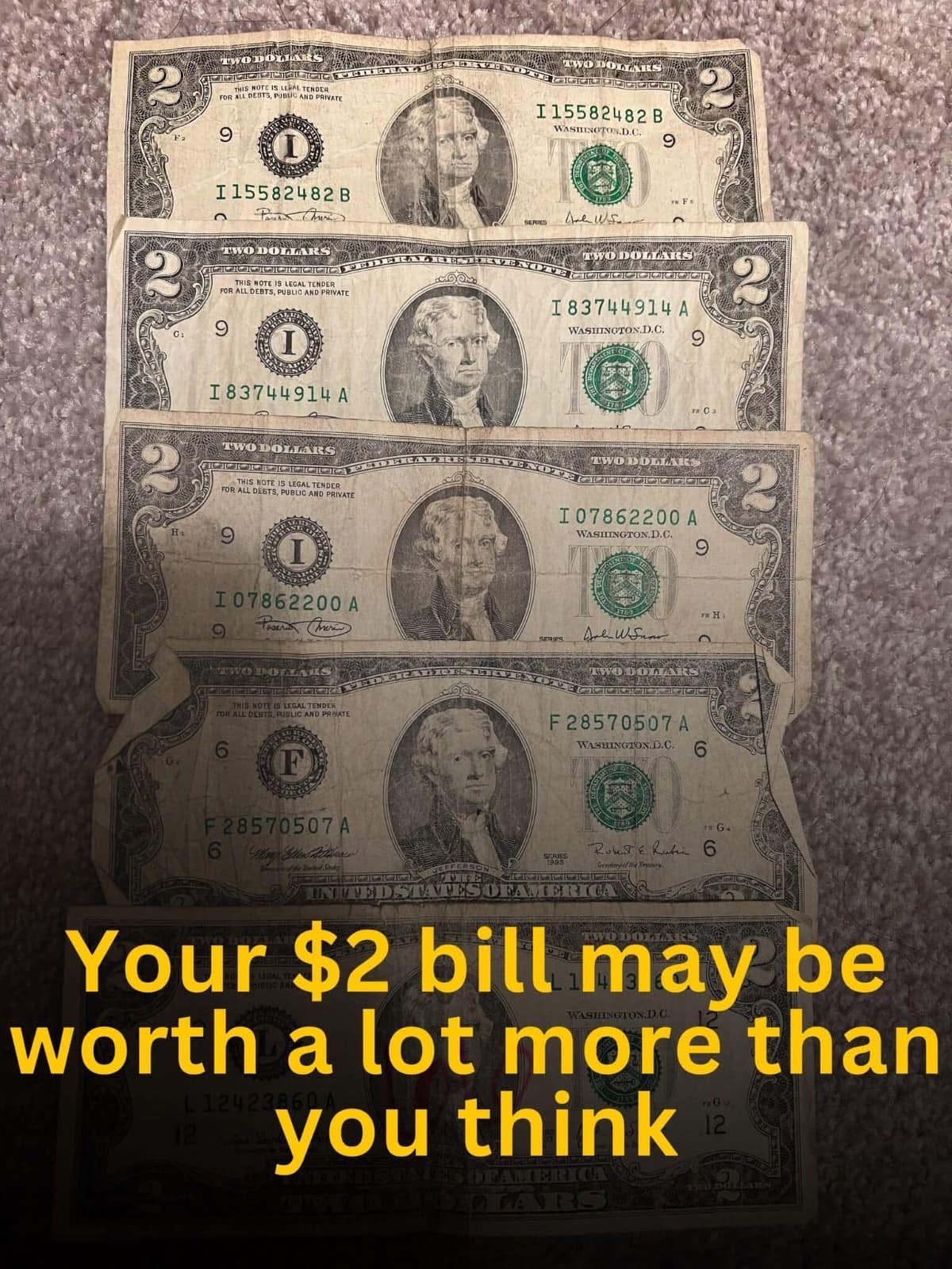 Have $2 bills? Their value might surprise you