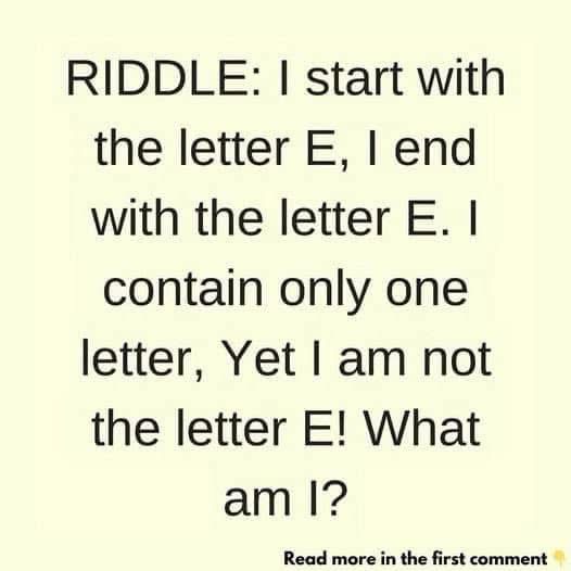 Test your skills with this riddle.