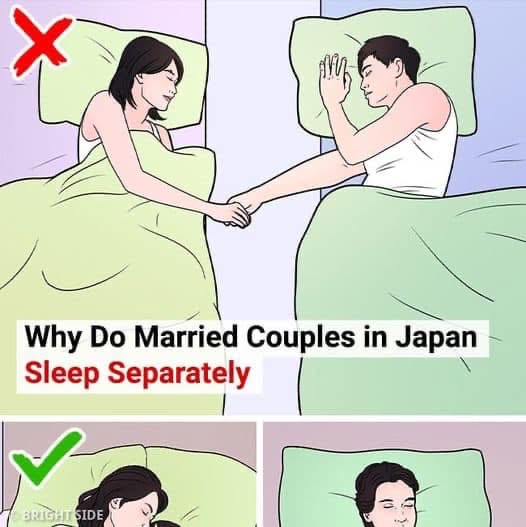 The Secret to Why Married Couples in Japan Prefer Sleeping in Separate Beds