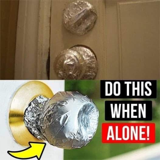 Debunking the ‘Aluminum Foil Door Handle Hack’