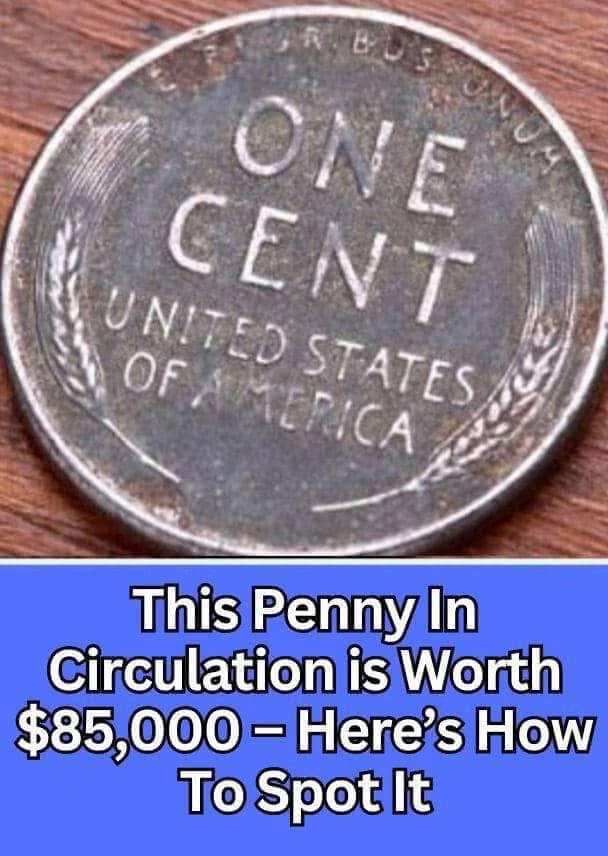 This penny is worth a fortune. Make sure you know how to spot it! Check out IN the first comment