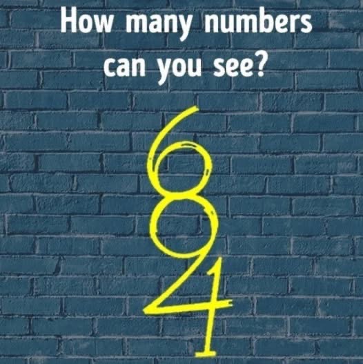 Illusion: How many numbers are in this puzzling image?